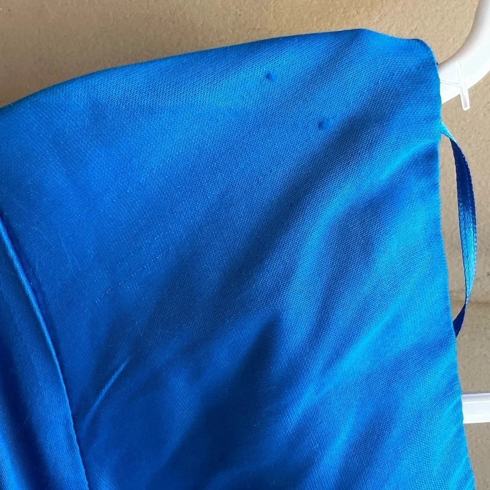 NWT Blue Zara Off the Shoulder Body Suit - Size M - Picture 7 of 7